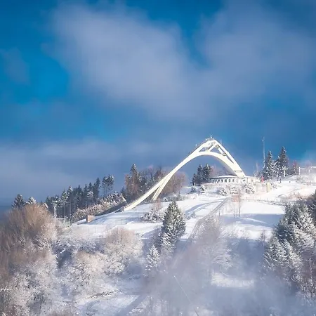 An Der Skipiste 100 Meterbis Moeppis Huette